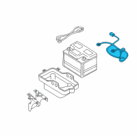 OEM 2002 Ford Escape Negative Cable Diagram - 2L8Z-14300-AA