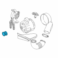 OEM 1998 BMW 750iL Pulley Alternator Diagram - 12-31-1-733-782