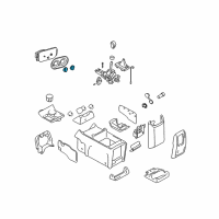 OEM Lincoln Knob Diagram - 2C5Z-18519-AA