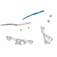 OEM 2004 Dodge Neon Arm WIPER-WIPER Diagram - 5014793AB