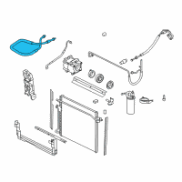 OEM 2006 Ford Ranger Tube Assembly Diagram - AL5Z-19867-A