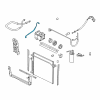 OEM Ford Ranger Liquid Line Diagram - 6L5Z-19835-AA