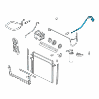 OEM 2008 Ford Ranger Hose & Tube Assembly Diagram - AL5Z-19D850-A