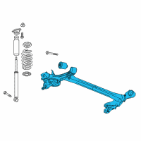 OEM 2020 Chevrolet Spark Axle Beam Diagram - 95374372