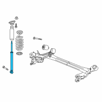 OEM 2016 Chevrolet Spark Shock Diagram - 42402330