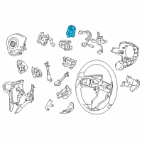 OEM Honda CR-Z Switch Assembly, Cruise Diagram - 36770-SZT-A01