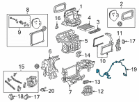 OEM 2021 GMC Sierra 2500 HD Harness Diagram - 84837076