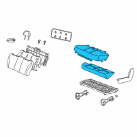 OEM 2004 Ford Freestar Seat Cushion Pad Diagram - 3F2Z1763804AAA