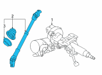 OEM Toyota GR86 Intermed Shaft Diagram - SU003-09868