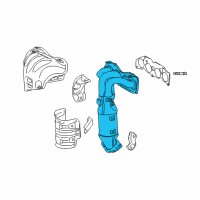 OEM 2015 Toyota RAV4 Exhaust Manifold Diagram - 25051-0V110