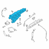 OEM BMW Turbo Charger Diagram - 11-65-8-663-045