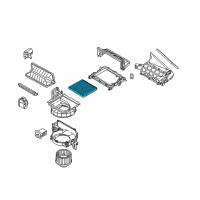 OEM 2018 Kia Cadenza Filter Assembly-Air Diagram - 97133C1000