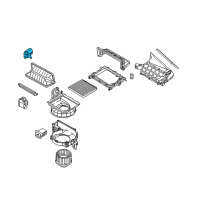 OEM 2019 Hyundai Sonata Intake Actuator Diagram - 97162-C1000