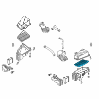 OEM 2020 Kia Stinger FILTER-AIR CLEANER Diagram - 28113J5300AS