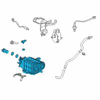 OEM 2018 Acura ILX Canister Assembly Diagram - 17011-TR0-A01