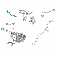 OEM 2016 Acura ILX Sensor, Oxygen Diagram - 36532-R4H-A01