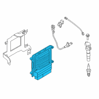 OEM 2018 Kia Sorento Electronic Control Unit Diagram - 391002GTC7