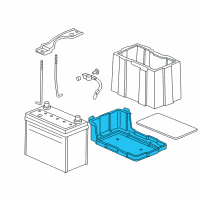 OEM Box, Battery Diagram - 31521-SDA-A00