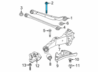 OEM 2022 BMW M235i xDrive Gran Coupe Asa Screw With Flange Diagram - 33-32-6-858-053