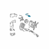 OEM Toyota Highlander Resistor, Rear Heater Blower Diagram - 87138-48050