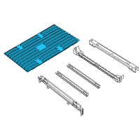 OEM 2020 Ram 1500 Panel-Box Floor Diagram - 68141814AC