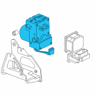 OEM 2005 Hummer H2 Brake Pressure Modulator Valve Assembly Diagram - 19416846