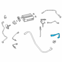 OEM Chrysler 300 Hose-PCV Diagram - 5184163AE