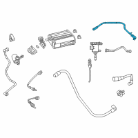 OEM 2018 Chrysler 300 Hose-CANISTER PURGE Diagram - 68057481AB