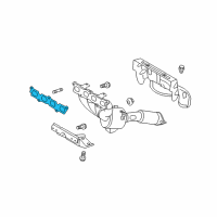 OEM 2017 Ford Fiesta Manifold With Converter Gasket Diagram - BE8Z-9448-D