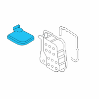 OEM 2019 Hyundai Sonata Valve Body Oil Filter Assembly Diagram - 46321-4G100