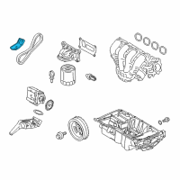 OEM 2010 Mercury Mariner Adjuster Diagram - 8E5Z-6K254-A