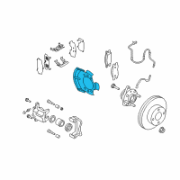 OEM 2013 Nissan Cube Plate-BAFFLE Diagram - 41161-ED50C