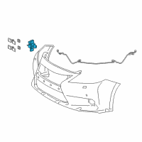 OEM 2015 Lexus CT200h Sensor, Ultrasonic Diagram - 89341-33200-C0