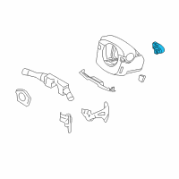 OEM 2021 Nissan GT-R Lock Steering Diagram - 48700-1NC3A