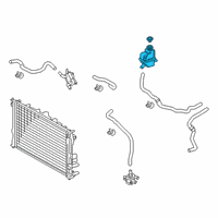 OEM 2021 Lexus UX250h Tank Assembly Inverter Diagram - G91H0-76010