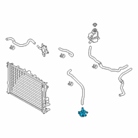 OEM Lexus UX250h PUMP ASSY, WATER W/M Diagram - G9040-28020