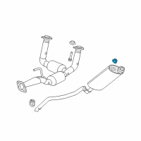 OEM 2010 Dodge Dakota Nut-HEXAGON FLANGE Lock Diagram - 6104717AA