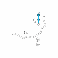OEM Ford F-150 Stabilizer Link Diagram - AL3Z-5K483-A