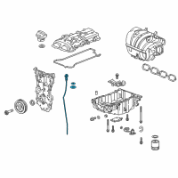 OEM 2020 Chevrolet Equinox Dipstick Diagram - 12670057