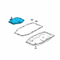 OEM Chevrolet Camaro Filter Diagram - 24291343