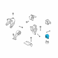 OEM Dodge Journey Insulator Diagram - 5171077AC