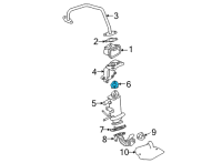 OEM Nissan Rogue Egr Valve Gasket Diagram - 14719-6RA0A