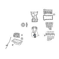 OEM Dodge Caliber Guide-Balance Shaft Chain Diagram - 5047156AA