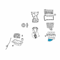 OEM 2010 Dodge Caliber Bracket-Throttle Body Support Diagram - 4884871AB