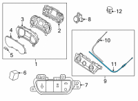 OEM Kia Seltos Cable-Temperature Co Diagram - 97271Q5000