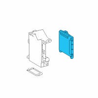 OEM 2012 Toyota Camry Multiplex Module Diagram - 89220-06031