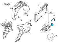 OEM 2022 Kia K5 Opener Assembly-Fuel FIL Diagram - 81560L2000