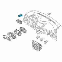 OEM 2017 Hyundai Elantra GT SWTICH Assembly-Button Start Diagram - 95430-A5700