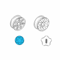 OEM Lincoln Navigator Cap Diagram - 5L7Z-1130-BA