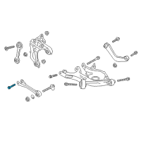 OEM 2017 Lincoln MKX Shock Lower Bolt Diagram - -W714033-S439